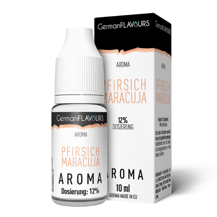 Germanflavours Pfirsich Maracuja Aroma 10ml