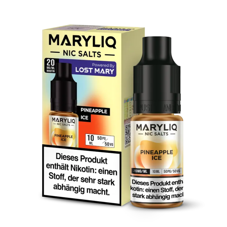 MARYLIQ - Pineapple Ice - Nikotinsalz Liquid 20 mg/ml