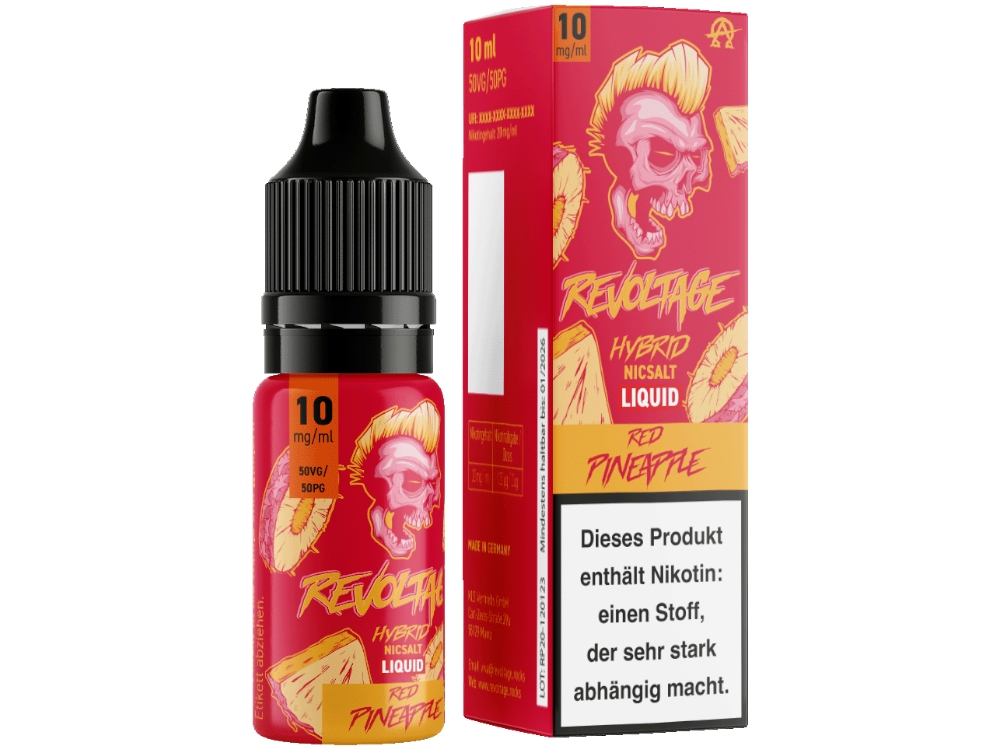 Revoltage - Red Pineapple - Hybrid Nikotinsalz Liquid 10 mg/ml