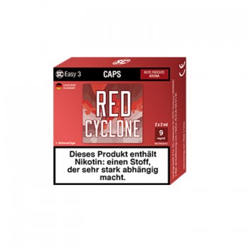 SC Easy 3 Caps Red Cyclone Rote Früchte (2 Stück pro Packung)