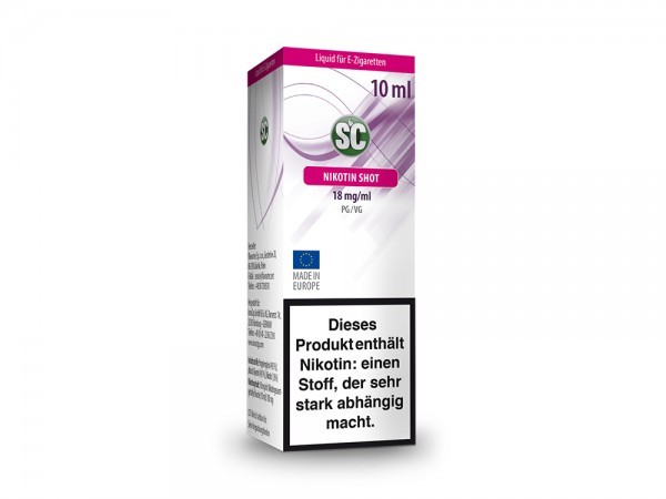 Nikotin-Shot  50PG/50VG 10ml 18 mg/ml