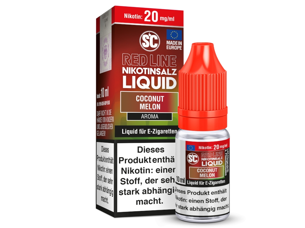 SC - Red Line - Coconut Melon - Nikotinsalz Liquid