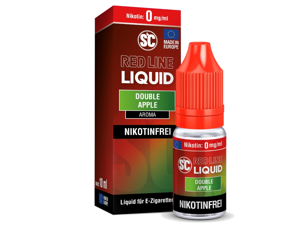 SC - Red Line - Double Apple - Nikotinsalz Liquid 0 mg/ml