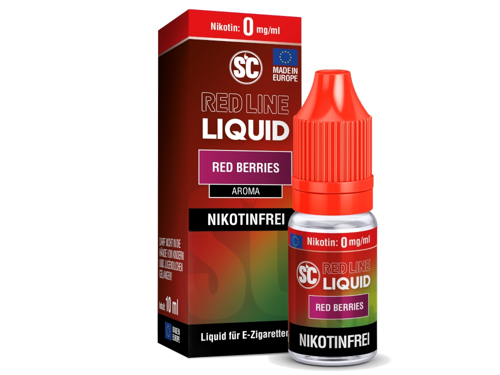 SC - Red Line - Red Berries - Nikotinsalz Liquid 0 mg/ml