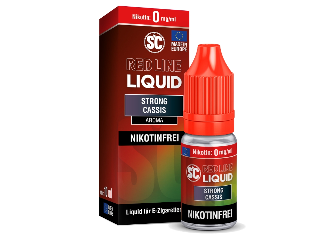 SC - Red Line - Strong Cassis - Nikotinsalz Liquid 0 mg/ml