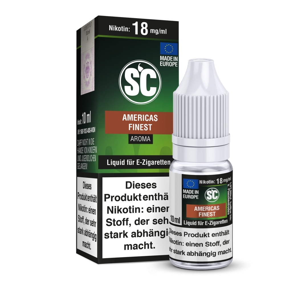 SC Liquid - Americas Finest Tabak 18 mg/ml