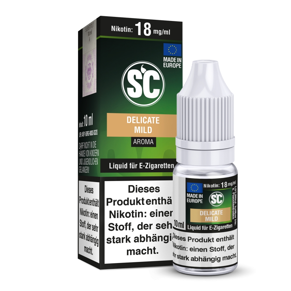SC Liquid - Delicate Mild Tabak 3 mg/ml