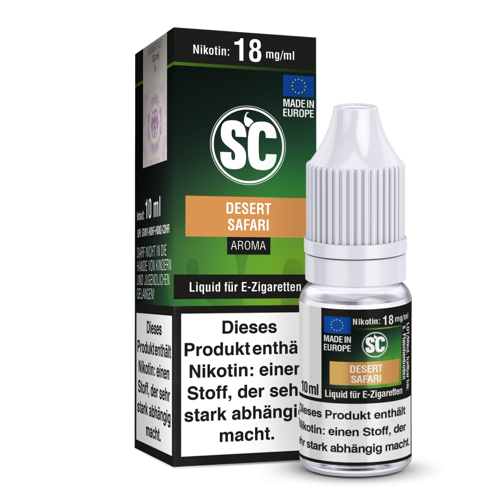 SC Liquid - Desert Safari Tabak 18 mg/ml