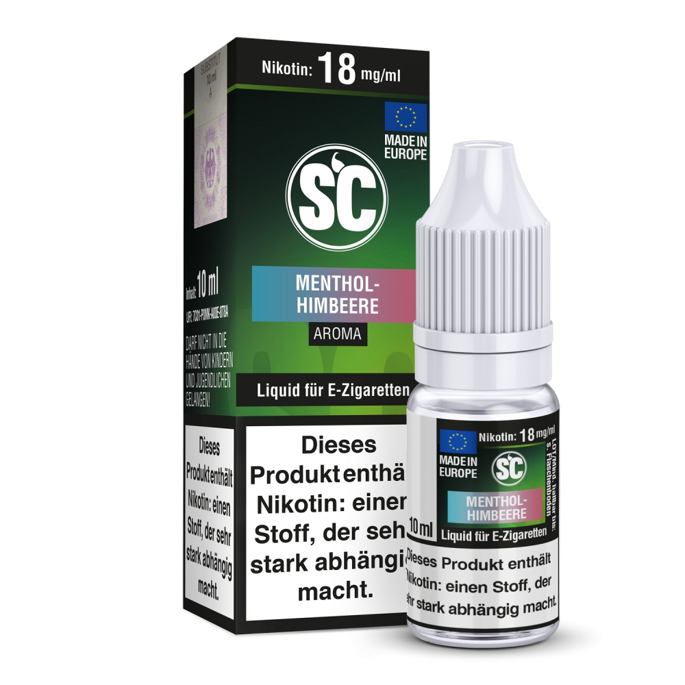 SC Liquid - Menthol-Himbeere 12 mg/ml