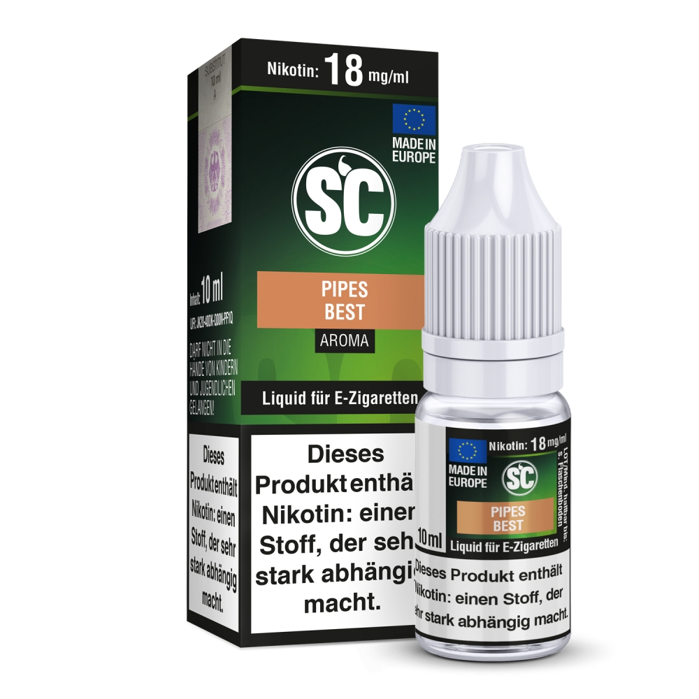 SC Liquid - Pipes Best Tabak 12 mg/ml