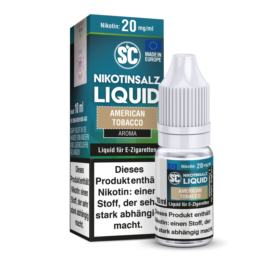 SC - American Tobacco -  Nikotinsalz Liquid 10 mg/ml