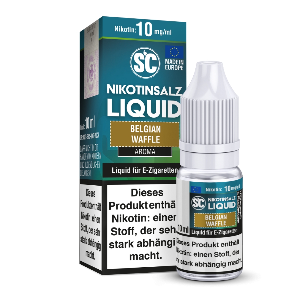 SC - Belgian Waffle - Nikotinsalz Liquid 10 mg/ml