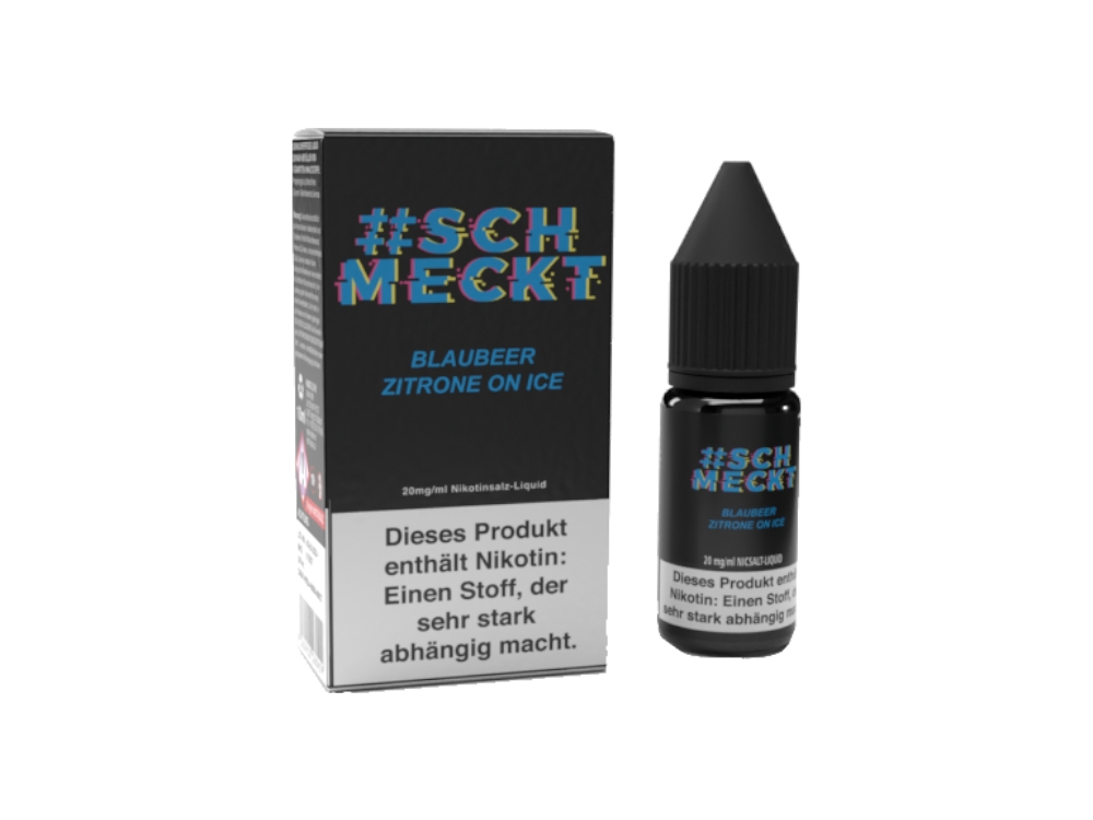 #Schmeckt - Blaubeere Zitrone on Ice - Nikotinsalz Liquid 20 mg/ml