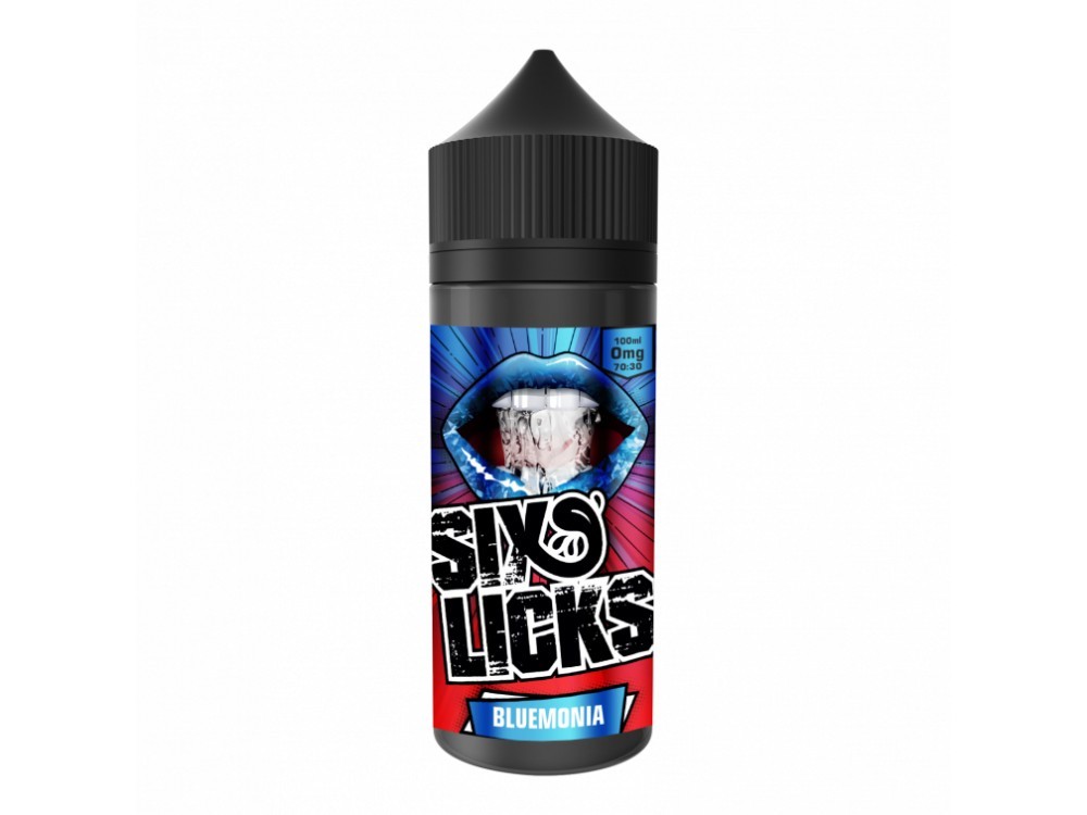 Six Licks - Bluemonia - 100ml - 0mg
