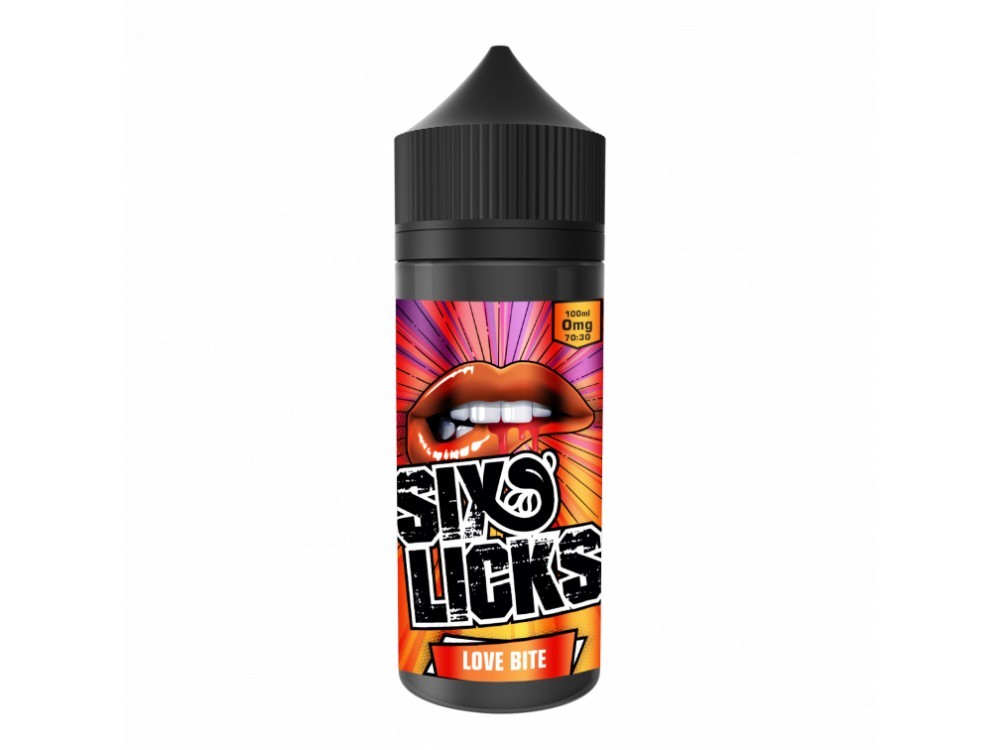 Six Licks - Love Bite - 100ml - 0mg