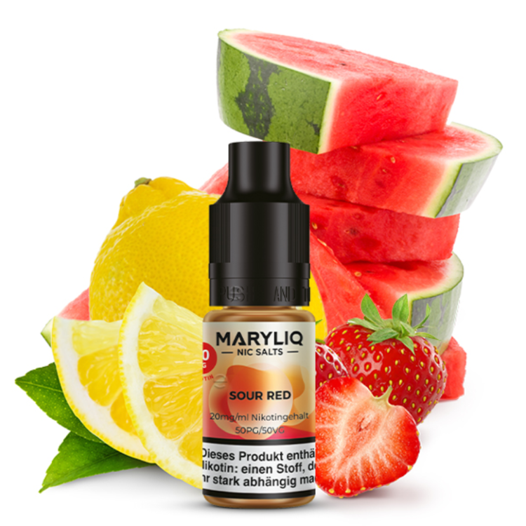 MARYLIQ - Sour Red - Nikotinsalz Liquid