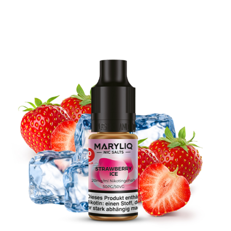 MARYLIQ - Strawberry Ice - Nikotinsalz Liquid