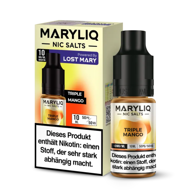 MARYLIQ - Triple Mango - Nikotinsalz Liquid 10 mg/ml