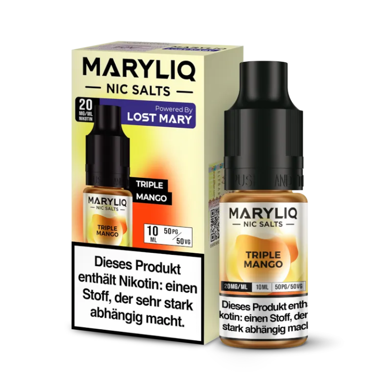 MARYLIQ - Triple Mango - Nikotinsalz Liquid 20 mg/ml