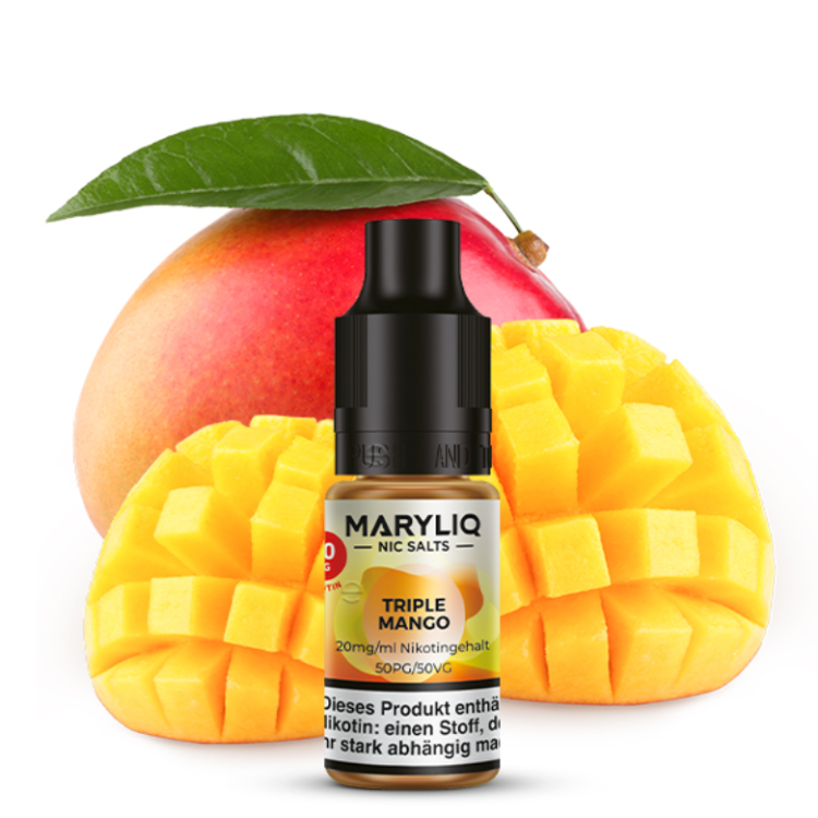 MARYLIQ - Triple Mango - Nikotinsalz Liquid