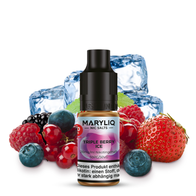 MARYLIQ - Triple Berry Ice - Nikotinsalz Liquid