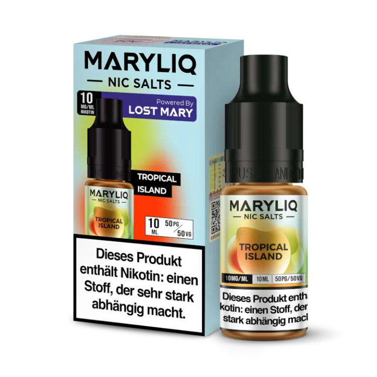 MARYLIQ - Tropical Island - Nikotinsalz Liquid 10 mg/ml