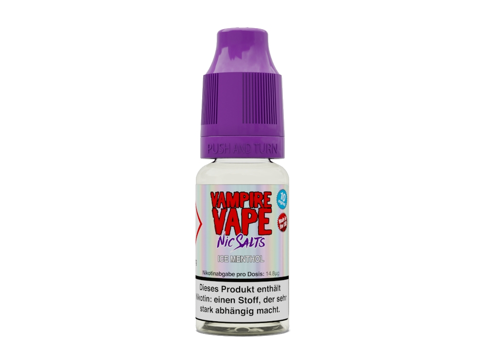 Vampire Vape - Ice Menthol - Nikotinsalz Liquid 10 mg/ml