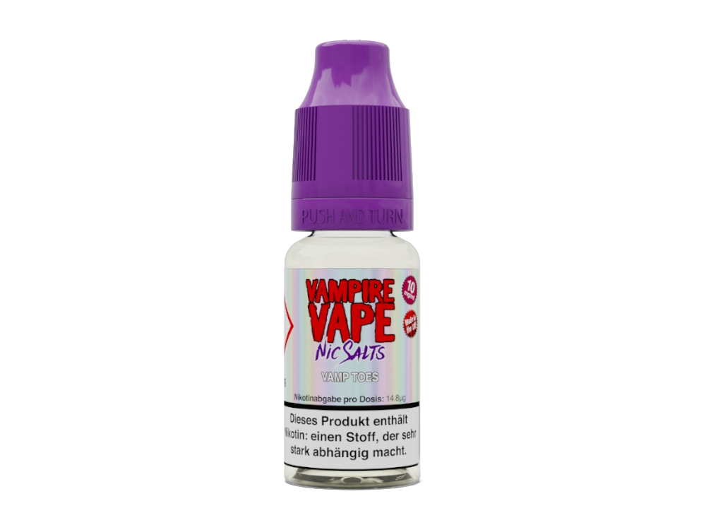 Vampire Vape - Vamp Toes - Nikotinsalz Liquid 10 mg/ml