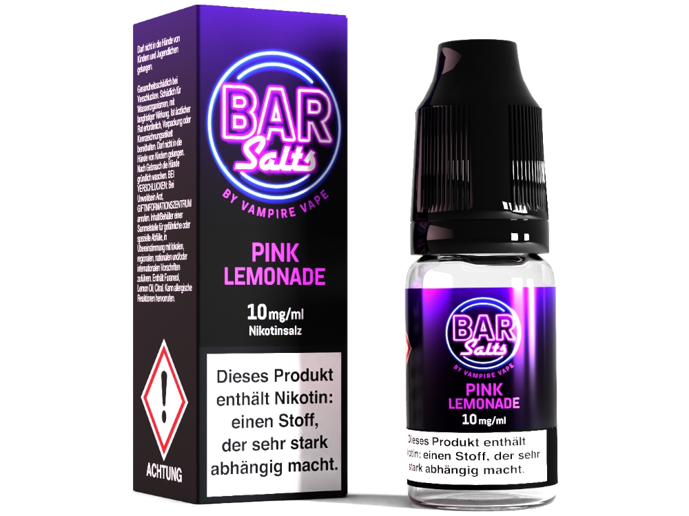 Vampire Vape - Bar Salts - Pink Lemonade - Nikotinsalz Liquid 10 mg/ml