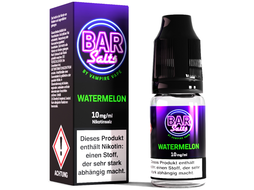 Vampire Vape - Bar Salts - Watermelon - Nikotinsalz Liquid