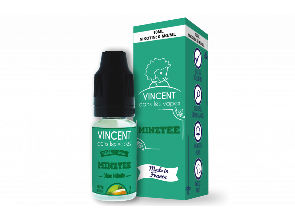 Vincent dans les Vapes Minztee - E-Zigaretten Liquid