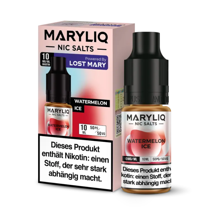 MARYLIQ - Watermelon Ice - Nikotinsalz Liquid 10 mg/ml