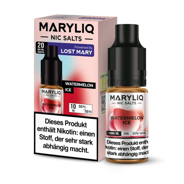 MARYLIQ - Watermelon Ice - Nikotinsalz Liquid 20 mg/ml