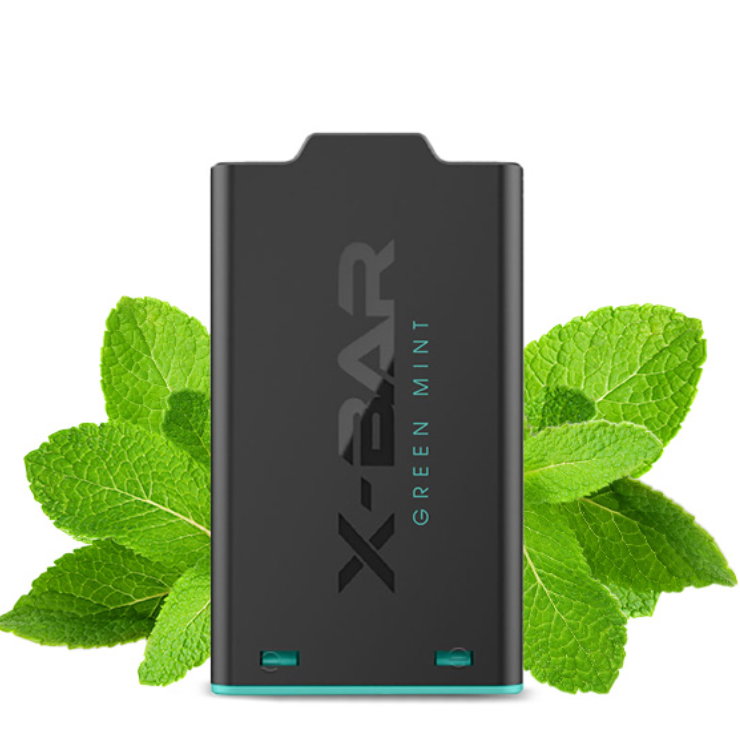 X-Shisha  by  X-Bar  Pod  -  Green  Mint  0mg