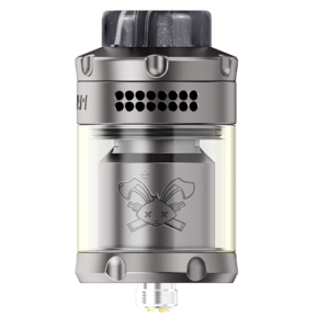 Hellvape  Dead  Rabbit  3  RTA  Selbstwickler  Tank  (2024  Edition)  matte-fullblack