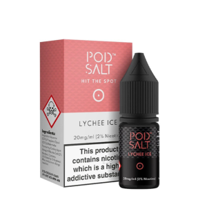 POD SALT Lychee Ice Nikotinsalz Liquid 10ml 20 mg