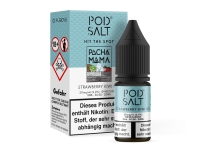 Pod Salt Fusion - Pacha Mama - Strawberry Kiwi Ice - Nikotinsalz Liquid 11 mg/ml