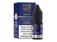 Pod Salt Origin - True Tobacco - Nikotinsalz Liquid 11 mg/ml