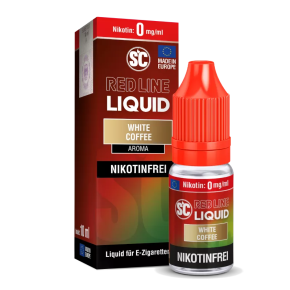 SC - Red Line - White Coffee - Nikotinsalz Liquid