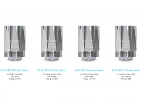 InnoCigs ProC-BF Heads 0,5 Ohm (5 Stück pro Packung)