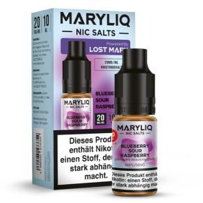 MARYLIQ - Blueberry Sour Raspberry - NikotinsalzLiquid 10 mg/ml