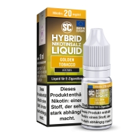 SC - Golden Tobacco -  Hybrid Nikotinsalz Liquid 20 mg/ml