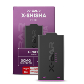 X-Shisha  by  X-Bar  Pod  -  Grape  0mg