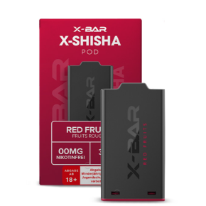 X-Shisha  by  X-Bar  Pod  -  Red  Fruits  0mg